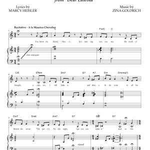 Goldrich & Heisler R.S.V.P. Musik Noten - Piano & Vocal - 78340-0
