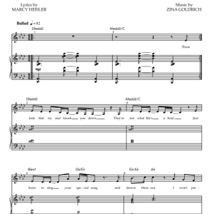 Goldrich & Heisler Sing Your Own Song Musik Noten - Piano & Vocal - 78339-0
