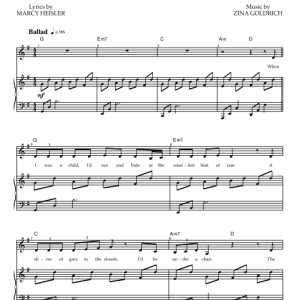 Goldrich & Heisler Welcome The Rain Musik Noten - Piano & Vocal - 78333-0