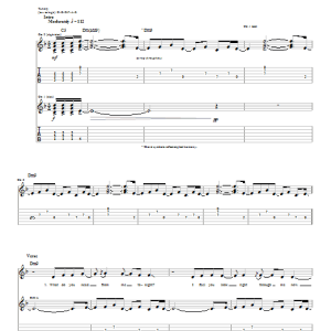 Goo Goo Dolls What Do You Need? Musik Noten - Guitar Tab - 21248-0