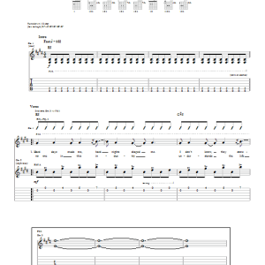 Good Charlotte The Young & The Hopeless Musik Noten - Guitar Tab - 22848-0