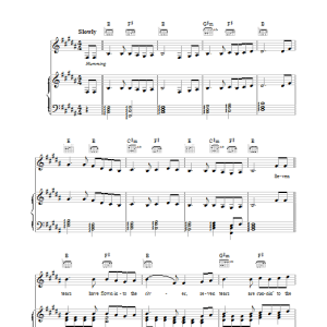 Goombay Dance Band Seven Tears Musik Noten - Piano, Vocal & Guitar Chords - 38738-0