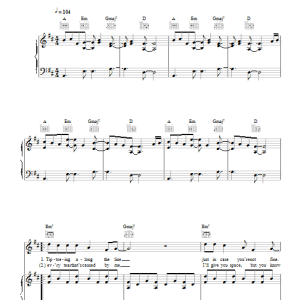 Gran Bel Fisher Bound By Love Musik Noten - Piano, Vocal & Guitar Chords - 40603-0