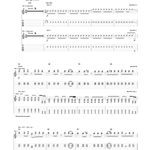 Green Day 99 Revolutions Musik Noten - Guitar Tab - 96353-0