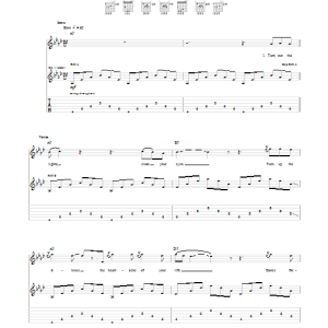 Green Day Brutal Love Musik Noten - Guitar Tab - 99346-0