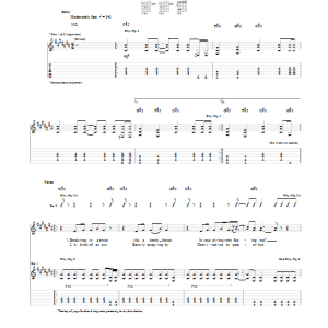 Green Day Carpe Diem Musik Noten - Guitar Tab - 95005-0