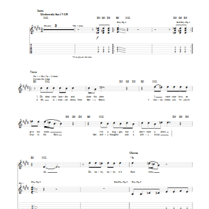 Green Day F*** Time Musik Noten - Guitar Tab - 96106-0