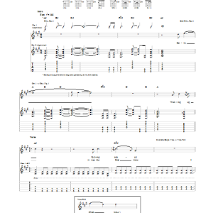 Green Day Missing You Musik Noten - Guitar Tab - 96346-0