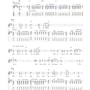 Green Day See You Tonight Musik Noten - Guitar Tab - 96109-0