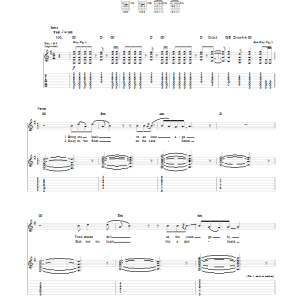Green Day Sweet 16 Musik Noten - Guitar Tab - 95011-0