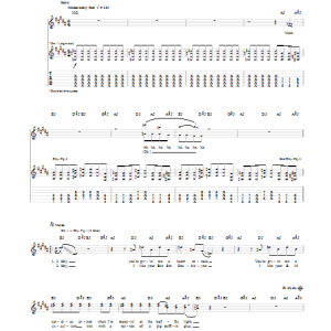 Green Day Troublemaker Musik Noten - Guitar Tab - 95008-0