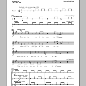 Greg Gilpin Ning Wendete Musik Noten - SATB Choir - 175284-0