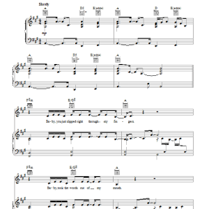 Gretchen Peters Tomorrow Morning Musik Noten - Guitar Chords/Lyrics - 108478-0
