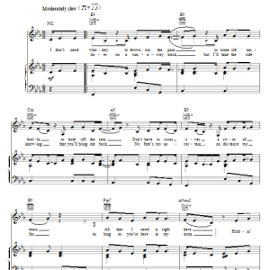 Gretchen Wilson Holdin' You Musik Noten - Piano, Vocal & Guitar Chords - 92035-0