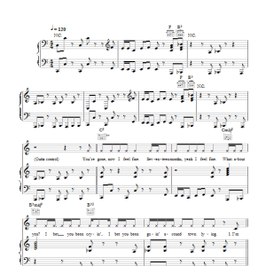 Groove Armada Song 4 Mutya (Out Of Control) Musik Noten - Piano, Vocal & Guitar Chords - 42129-0