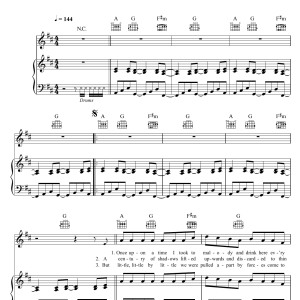 Gruff Rhys Sensations In The Dark Musik Noten - Piano, Vocal & Guitar Chords - 107671-0