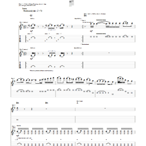Guns N' Roses If The World Musik Noten - Guitar Tab - 73075-0