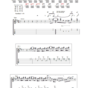 Guns N' Roses Think About You Musik Noten - Guitar Tab - 37765-0