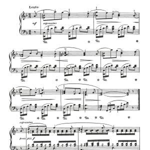 Gustav Lange Flower Song Op.39 Musik Noten - Piano Solo - 119477-0