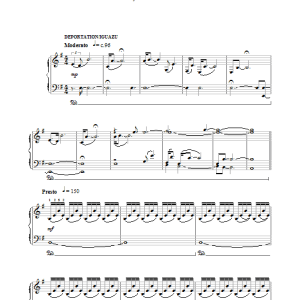 Gustavo Santaolalla Deportation/Iguazu (from Babel) Musik Noten - Piano Solo - 38316-0