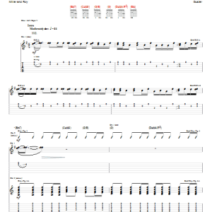 Guster Demons Musik Noten - Guitar Tab - 70965-0