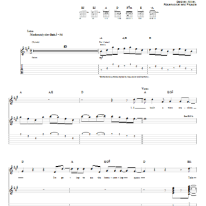Guster One Man Wrecking Machine Musik Noten - Guitar Tab - 70966-0