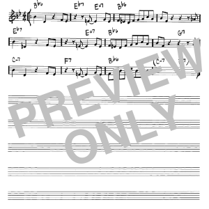 Hampton Hawes Jackie Musik Noten - Real Book – Melody & Chords – C Instruments - 60211-0