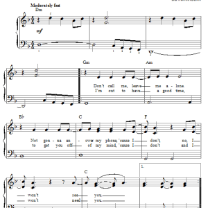 Hannah Montana G.N.O. (Girl's Night Out) Musik Noten - Easy Piano - 65451-0