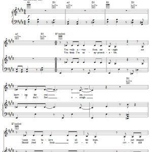Hannah Montana Old Blue Jeans Musik Noten - Piano, Vocal & Guitar Chords - 62273-0