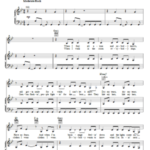 Hannah Montana Supergirl Musik Noten - Easy Piano - 73443-0