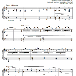 Hans Zimmer Clap For Alaska (from The Simpsons Movie) Musik Noten - Piano Solo - 62671-0
