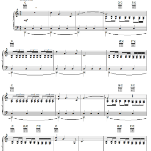 Hans Zimmer Homeland (Main Title) Musik Noten - Piano, Vocal & Guitar Chords - 22125-0