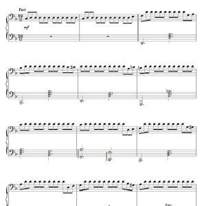 Hans Zimmer Palm Tree Escape Musik Noten - Piano Solo - 84060-0