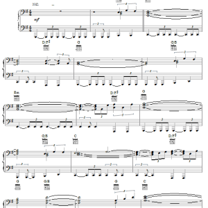 Hans Zimmer Run Free Musik Noten - Piano, Vocal & Guitar Chords - 22122-0