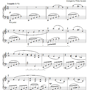 Hans Zimmer Tennessee (arr. Phillip Keveren) Musik Noten - Piano Solo - 67917-0