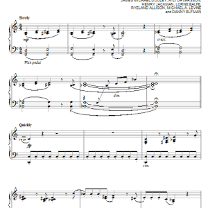 Hans Zimmer Trapped Like Carrots (from The Simpsons Movie) Musik Noten - Piano Solo - 62673-0