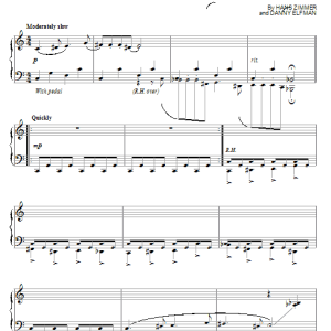 Hans Zimmer World's Fattest Fertilizer Salesman (from The Simpsons Movie) Musik Noten - Piano Solo - 62666-0
