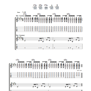 Hard-Fi Better Do Better Musik Noten - Guitar Tab - 33158-0
