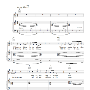 Hard-Fi Help Me Please Musik Noten - Piano, Vocal & Guitar Chords - 39029-0