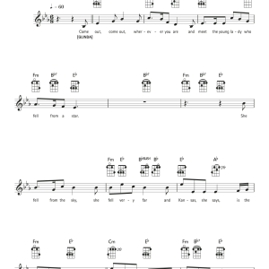 Harold Arlen Come Out, Come Out, Wherever You Are Musik Noten - Easy Piano - 121384-0