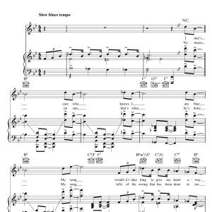 Harold Arlen I Gotta Right To Sing The Blues Musik Noten - Piano, Vocal & Guitar Chords - 46911-0