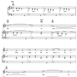 Harold Weeks Hindustan Musik Noten - Piano, Vocal & Guitar Chords - 16535-0