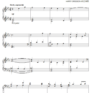 Harry Gregson-Williams Destiny Musik Noten - Piano Solo - 75553-0