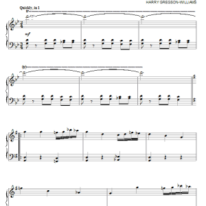 Harry Gregson-Williams Ostrich Race Musik Noten - Piano Solo - 75551-0