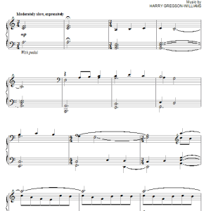 Harry Gregson-Williams The King And His Sons Musik Noten - Piano Solo - 75552-0