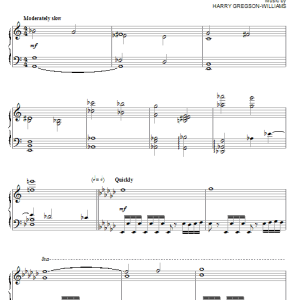 Harry Gregson-Williams The Passages Musik Noten - Piano Solo - 75549-0