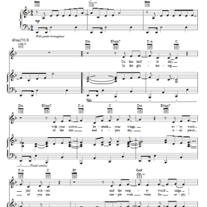 Harry Gregson-Williams Where Musik Noten - Piano, Vocal & Guitar Chords - 54058-0