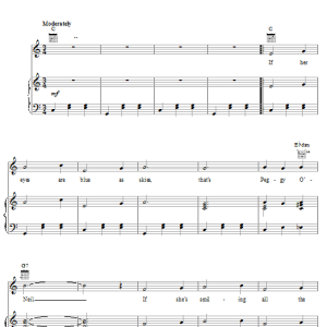 Harry Pease Peggy O'Neil Musik Noten - Piano, Vocal & Guitar Chords - 25955-0