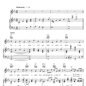 Harry Secombe We'll Keep A Welcome Musik Noten - Piano, Vocal & Guitar Chords - 47798-0