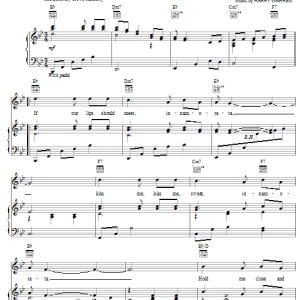 Harry Warren Innamorata (Sweetheart) Musik Noten - Piano, Vocal & Guitar Chords - 16621-0